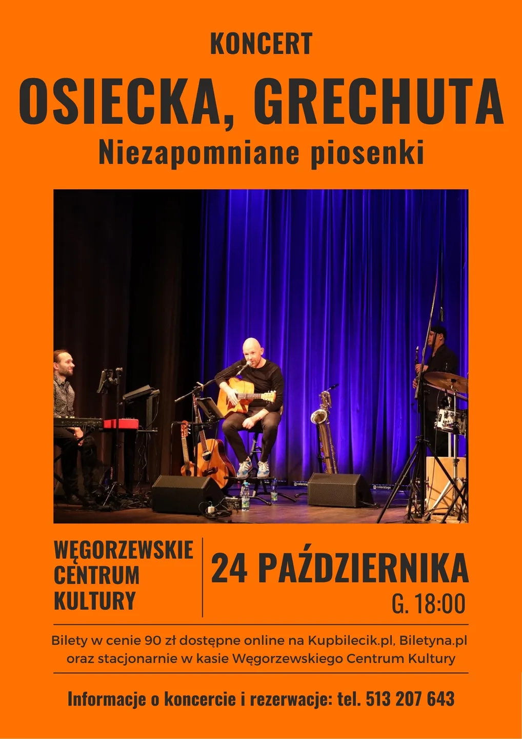 Koncert Osiecka, Grechuta - niezapomniane piosenki