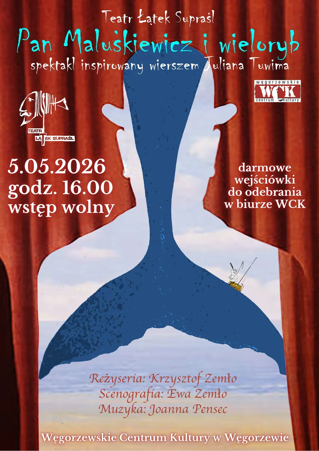 Spektakl "Pan Maluśkiewicz i wieloryb"